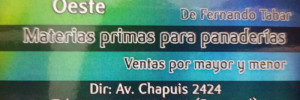 distribuidora oeste alimentos | mayoristas en luis chapuis 2424, venado tuerto, santa fe