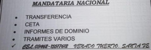 nora gaitan gestora del automotor automotores | gestoria | gestores tramites en monteagudo 1228, venado tuerto, santa fe