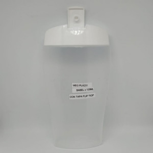 babel x 120ml con tapa flip top