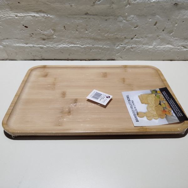 BANDEJA BAMBU 30X20X1CM