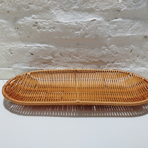 bandeja pvc trenzada 38x18x4cm