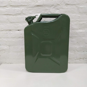 bidon chapa vertical 20 litros verde