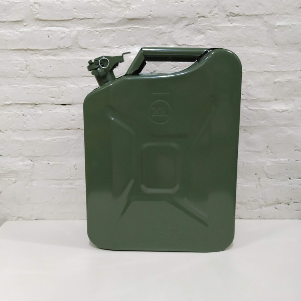 BIDON CHAPA VERTICAL 20 LITROS VERDE