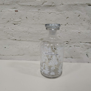 botella flores 8 x 18cm