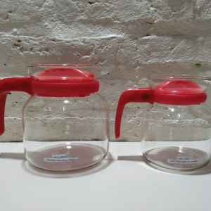 cafetera tapa roja 650ml
