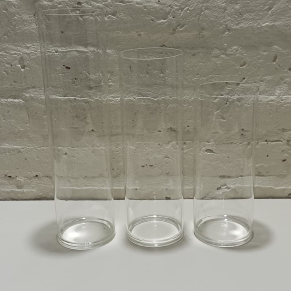 CILINDRO CRISTAL 8x30CM