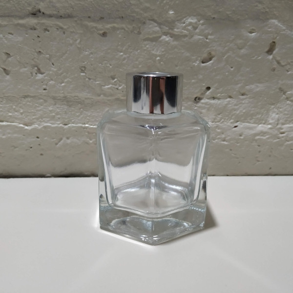 DIFUSOR HEXAGONAL x100ML C/TETINA Y TAPA ALUMINIO