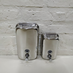 dispenser metalico de pared 500ml