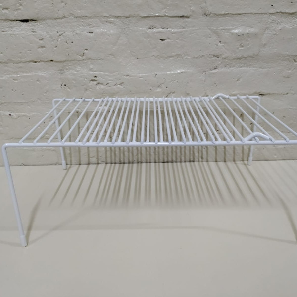 ESTANTE ALAMBRE BLANCO REFORZADO LARGO ADAPTABLE 55X24X16CM