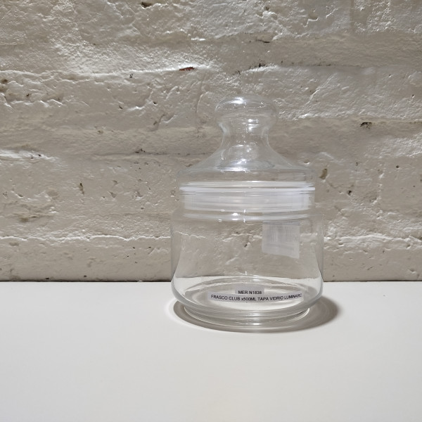 FRASCO CLUB X500ML TAPA VIDRIO