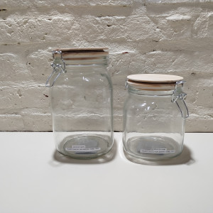 frasco gancho tapa madera 1800ml 10x20cm