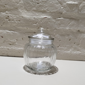frasco rayado tapa vidrio 650ml