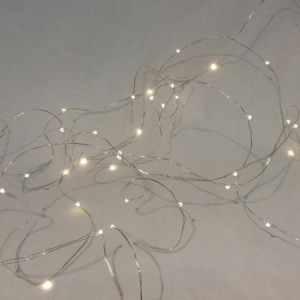 guia alambre de 50 luces led