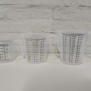 jarra plastica graduada 1500 ml
