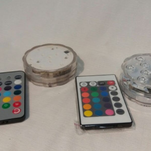 luz led con control colores