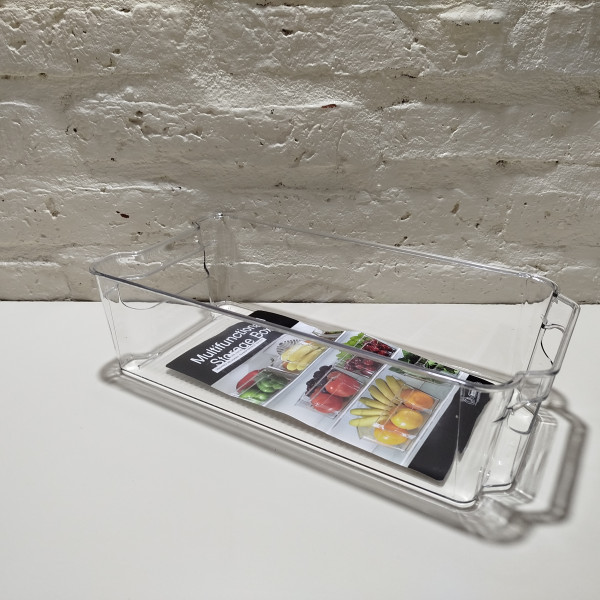 ORGANIZA HELADERA TRANSPARENTE 32X16X9CM