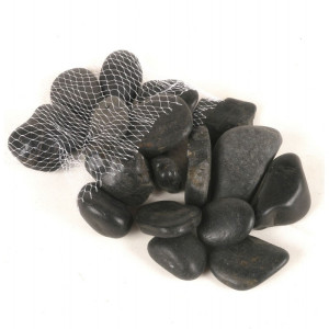 piedras naturales negras blancas o marrones