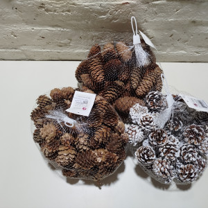 pinas naturales 6cm 250gr pino