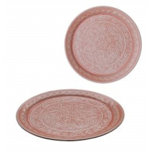 plato metal labrado 43cm sin pie
