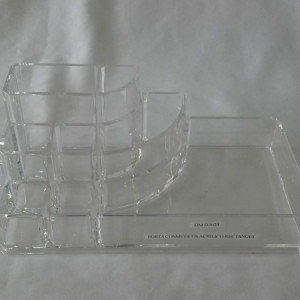 porta cosmeticos acrilico rectangular