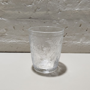 portavela vaso hojas 8x10cm