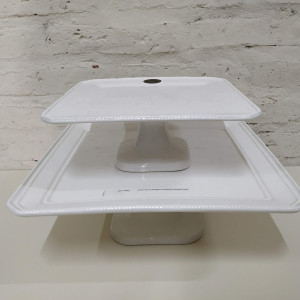 posatorta ceramica cuadrado grande 32cm