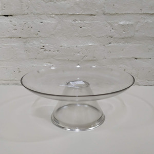 posatorta de vidrio liso 23x12