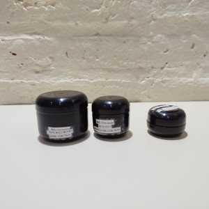 pote bols x 60ml con tapa negro