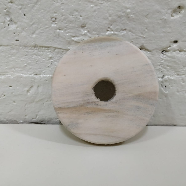 TAPA MADERA 70 CON AGUJERO