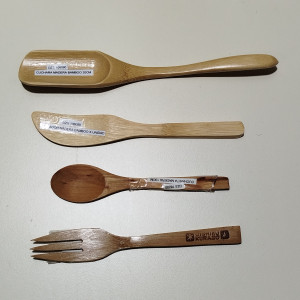 untador madera bamboo 16cm
