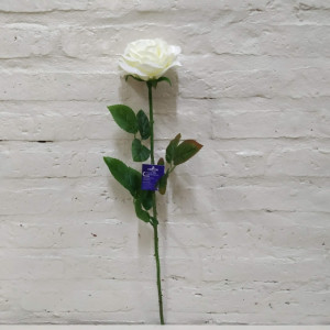 vara rosa grande 69cm blanca