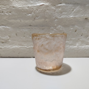 vaso vidrio textura cobre 260ml