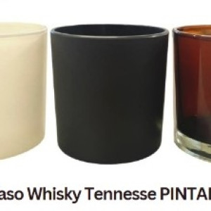 vaso whisky tennesse color negro