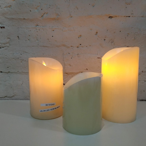 VELON LED 15CM BLANCO