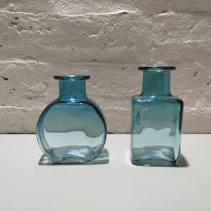 aromatizador turquesa redondo chato 7x4cm
