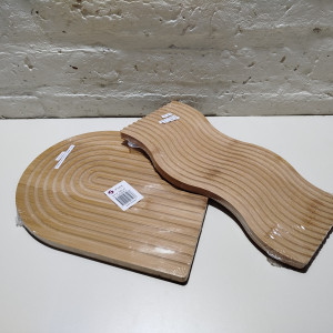 bandeja decorativa bambu 24x20cm