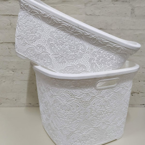 canasto ropa labrado 30lt 40x35x23cm
