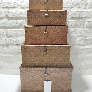 cesta con tapa rectangulr 25x16x10