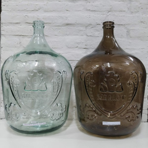 garrafa merlot cristal 34lt