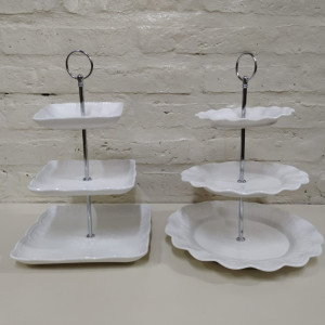 porta masas labrado 3 pisos cuadrado ceramica