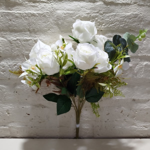 ramo mini rosa x 5 30cm