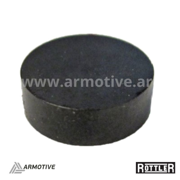 Inserto redondo CBN 3/8" doble cara
