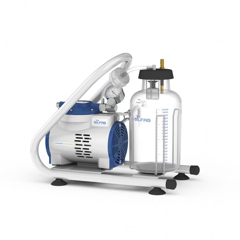 Aspirador de uso continuo 2 LITROS CON VACUÃMETRO. N35V, ORTOPEDIA VILLALCOR, venado tuerto