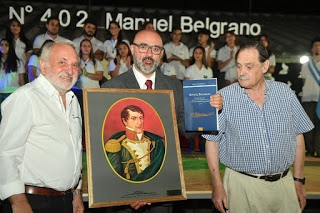 ENTREGA DE CUADRO Y MATERIAL DIDÃCTICO A LA EETP NÂ° 402 , INSTITUTO BELGRANIANO DE VENADO TUERTO, Venado Tuerto