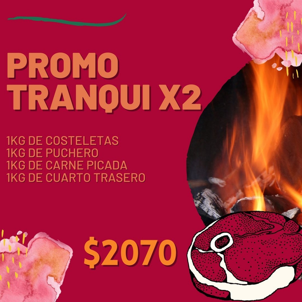 PROMO TRANQUI DOS, Gourmeat Carniceria Online, venado tuerto