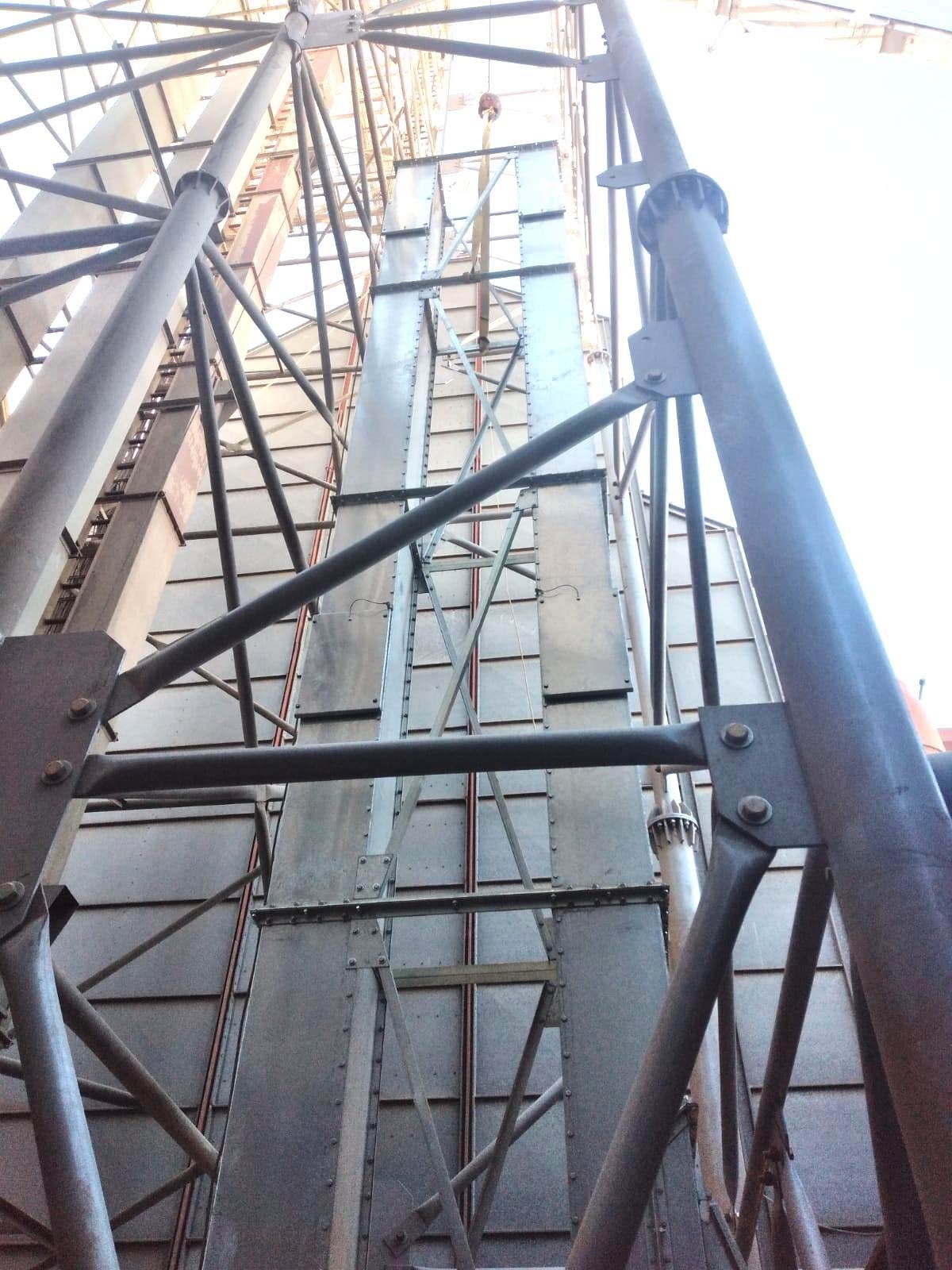 AMPLIACION DE TORRE DE NORIA, Ingeniero Fabricio Charía | Calculo de estructuras #D, naves y silos, venado tuerto