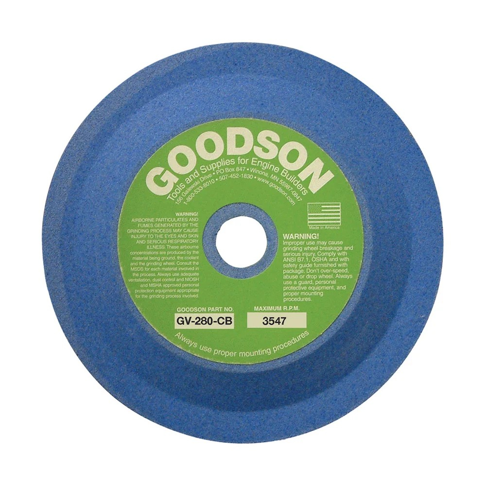 Piedra Cool Blue para rectificado de vÃ¡lvulas GOODSON, Armotive | Equipos y Soluciones para Rectificación y Mantenimiento de Motores, Venado Tuerto