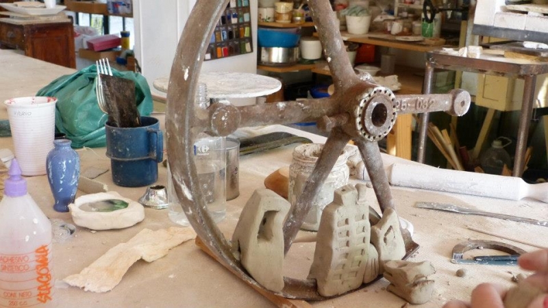 CERAMICA, Taller Arte Mix, VENADO TUERTO