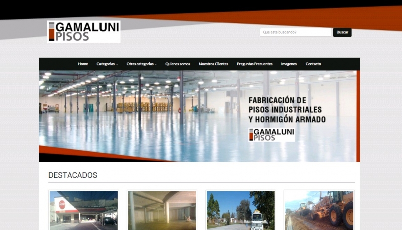 DISENO WEB GAMALUNI PISOS, Queres formar parte de nuestro equipo devenado.ar?, venado tuerto