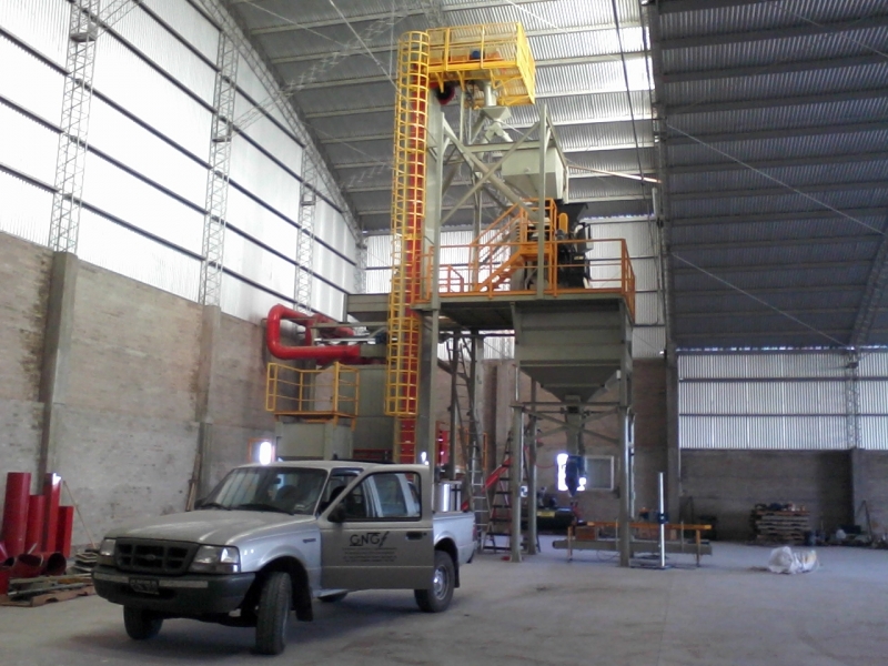 TRABAJOS REALIZADOS POR TERCIERIACION DE LS ELECTROMECANICA SA PLANTAS DE RECEPCION, ACONDICIONAMIENTO, TRATAMIENTO, ALMACENAJE Y DESPACHO DE GRANOS Y SEMILLAS, GNG, Wheelwright